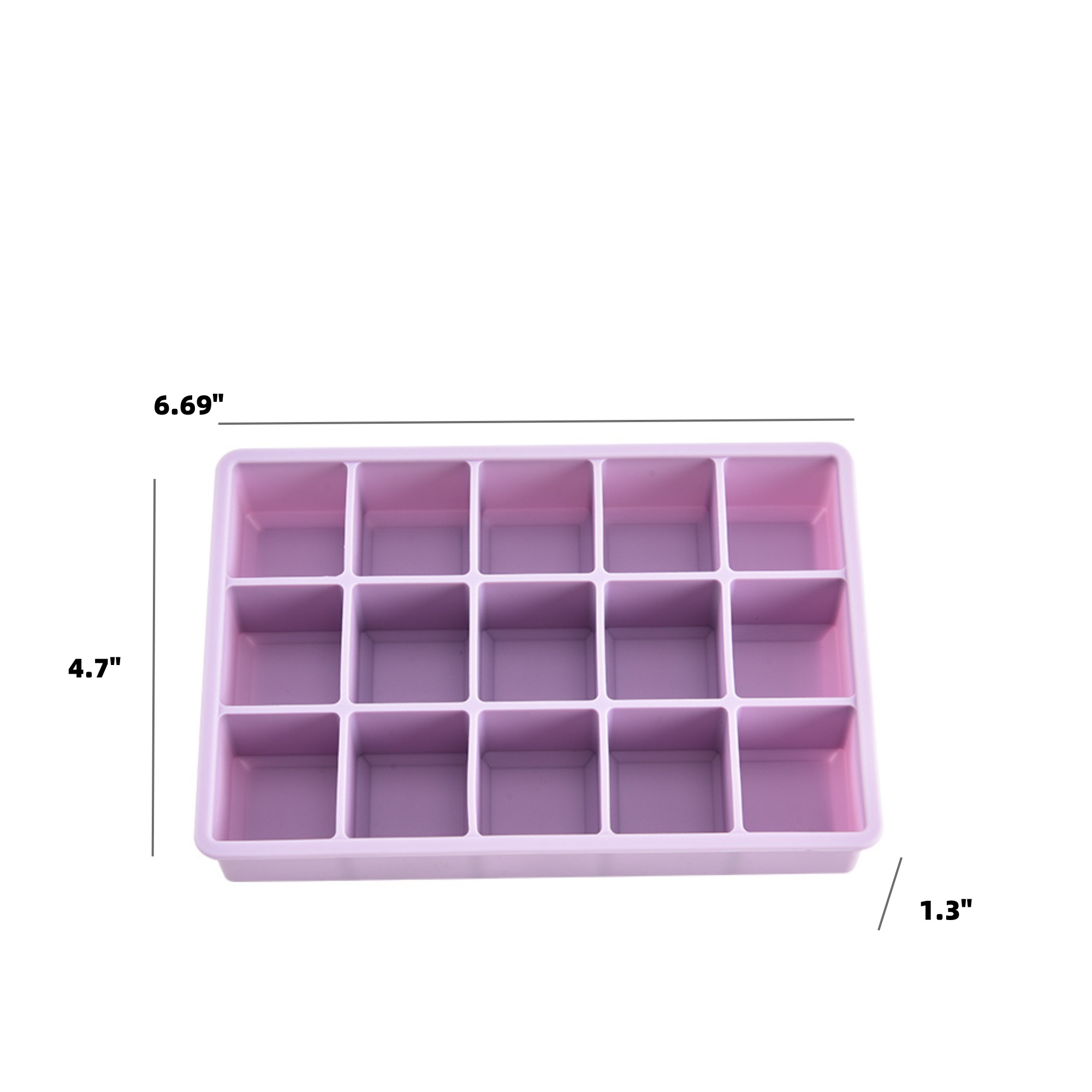 15 Flexible Silicone Ice Cube Molds 4
