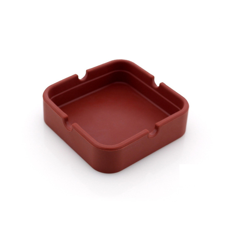 Square Silicone Ashtray 16