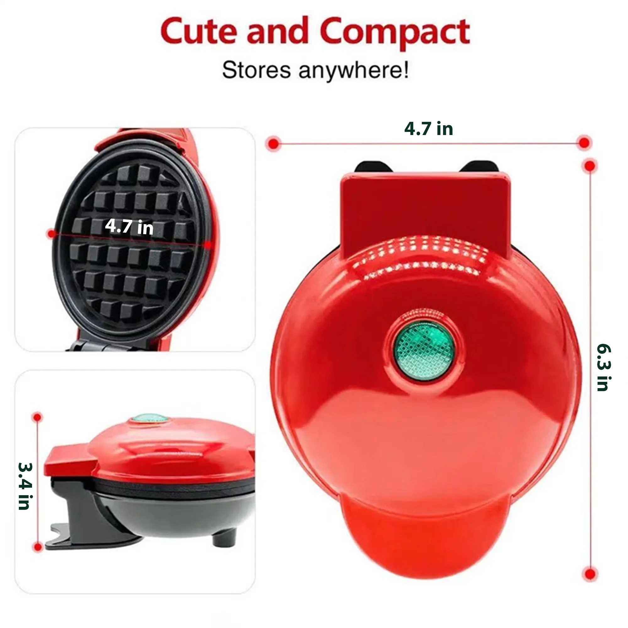 Mini Waffle Maker 2