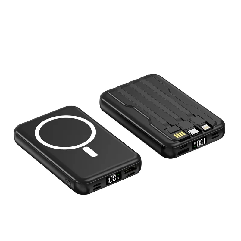 MagSafe 10000mAh Power Bank with Wireless Charging 5