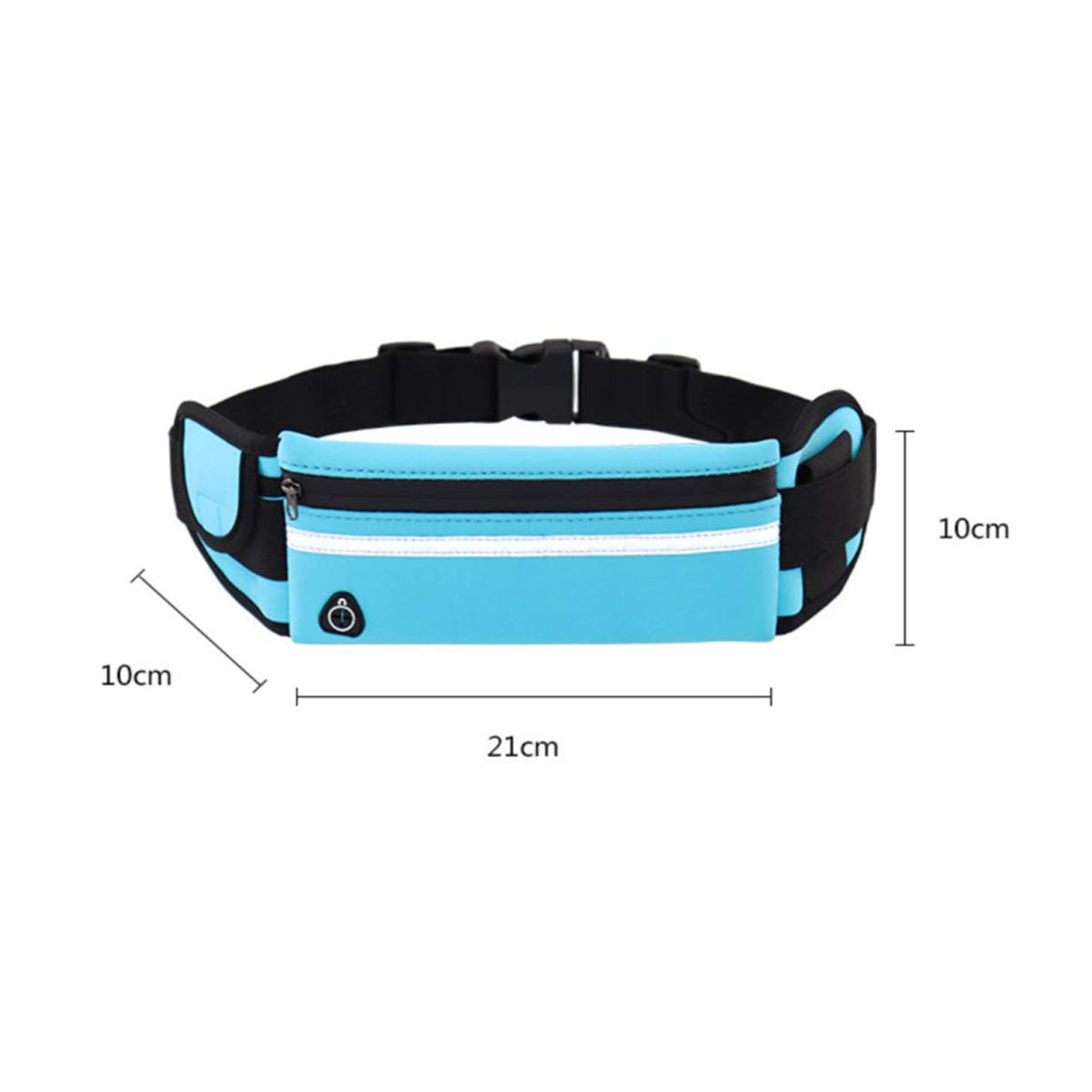 Running Waist Pack with Bottle Holder and Earphone Port 3