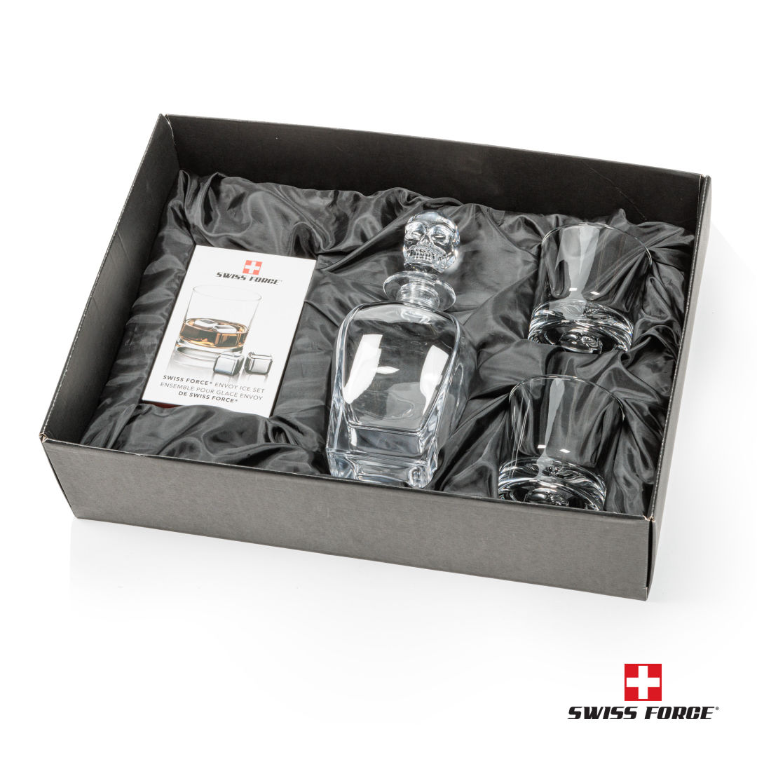 Sterling Decanter Set & Ice Cubes 3