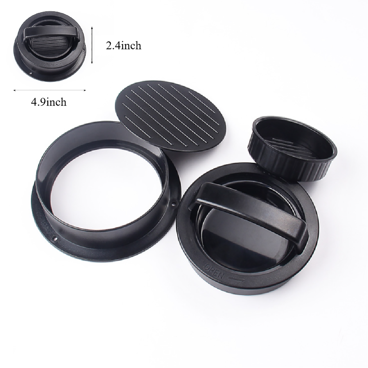 3-In-1 Stuffed Burger Press Patty Maker 2