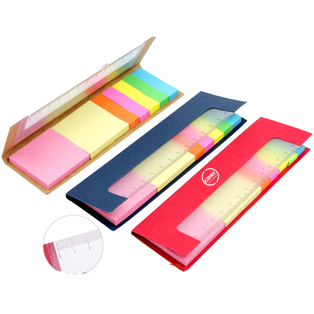 Eco Sticky Notes with Ruler 3