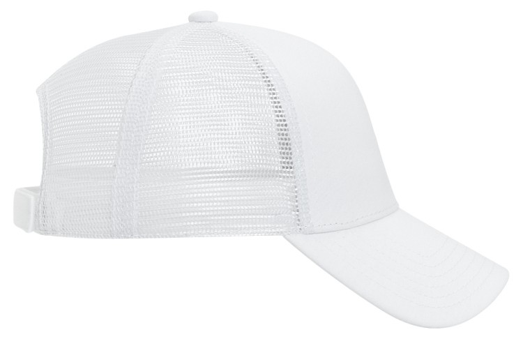 OTTO CAP® 5 Panel Mid Profile Mesh Back Trucker Hat 42