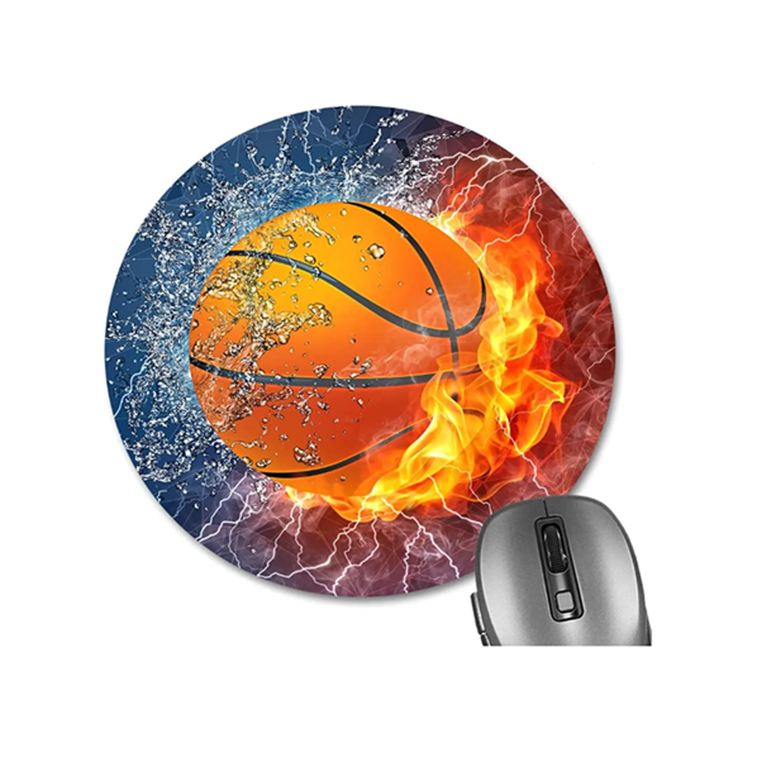 MOQ50Pcs Full Color Round Mouse Pad 2