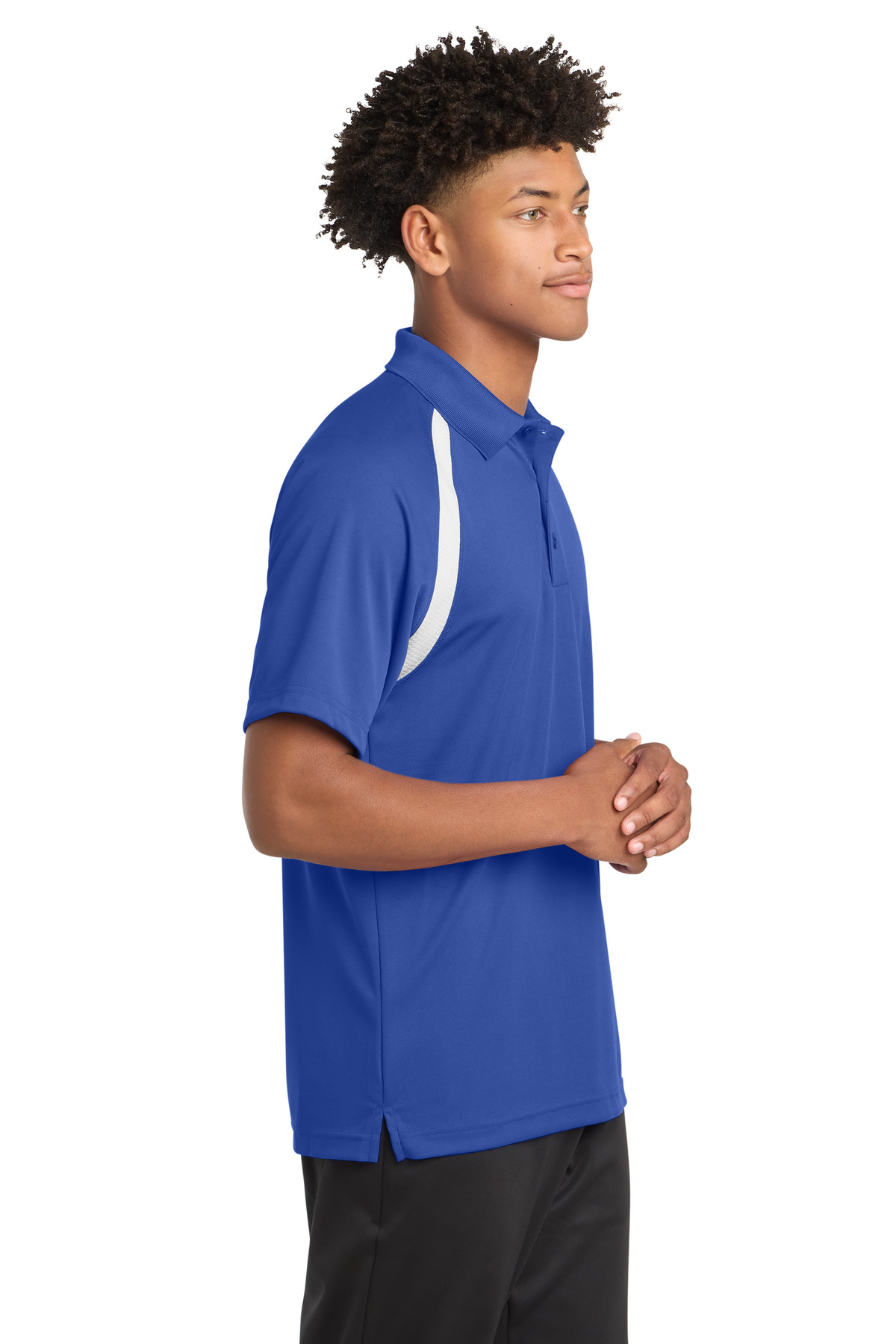 Sport-Tek Dry Zone Colorblock Raglan Polo. T476 28