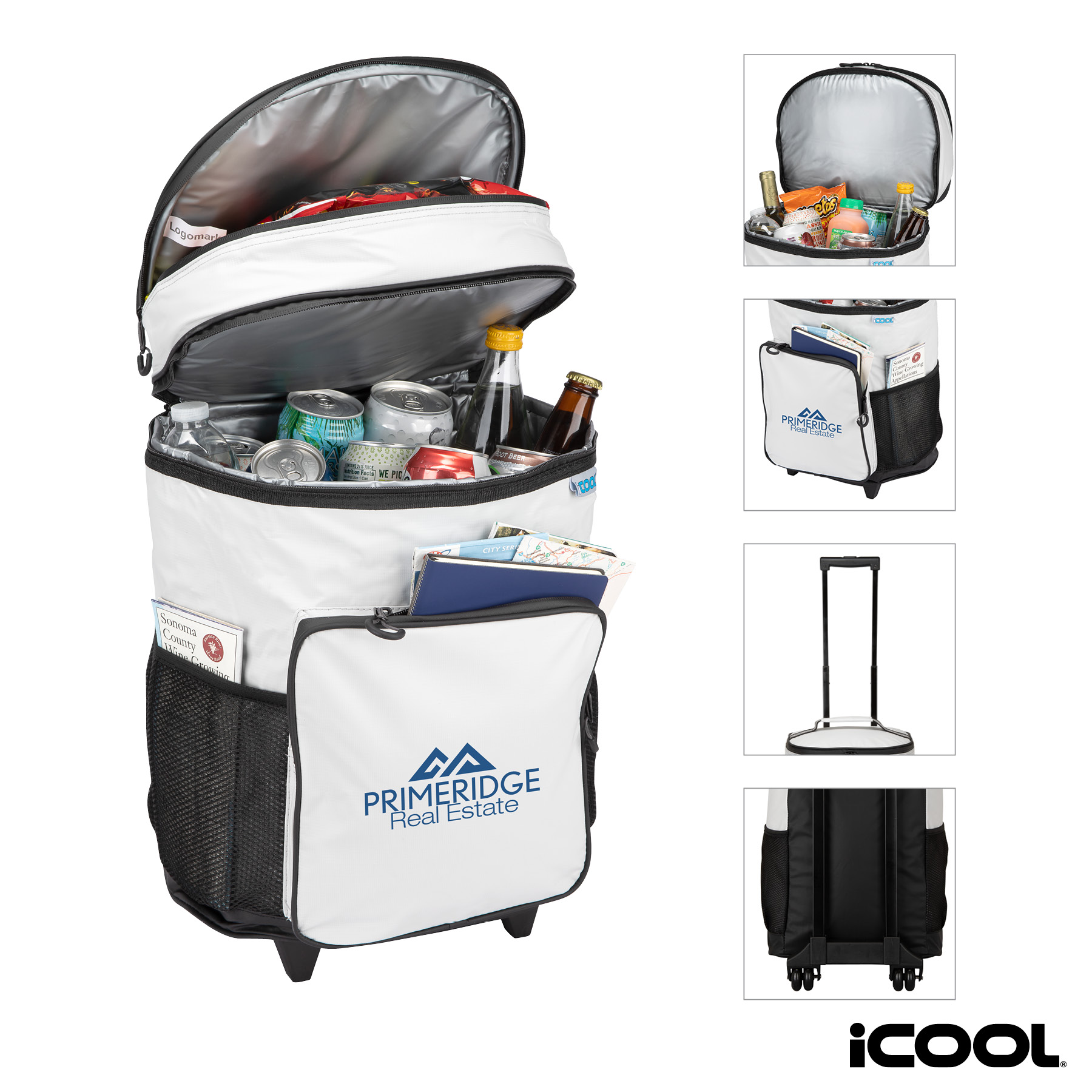 iCOOL® Lake Havasu Rolling Cooler Bag 11