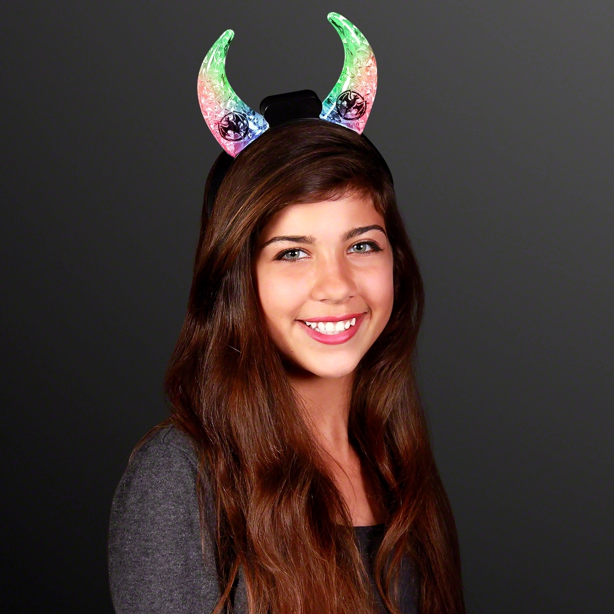 Color changing LED devil horns 4