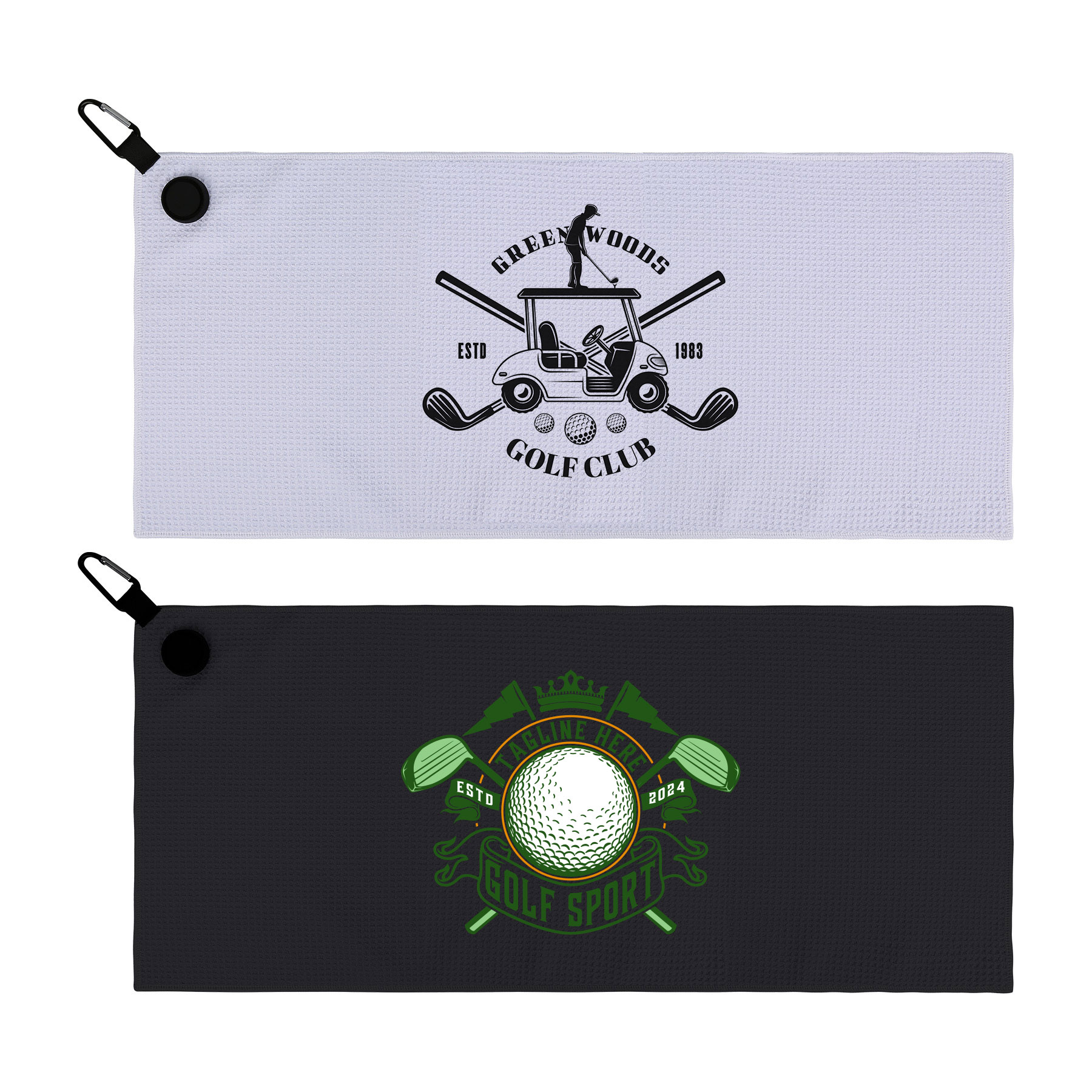 Magnetic Waffle Golf Towel 5
