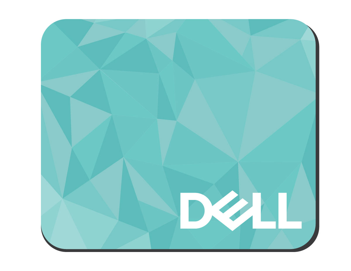 9-1/8" x 7-3/4" Mousepad with 1/8" Thick Rubber Backing 1
