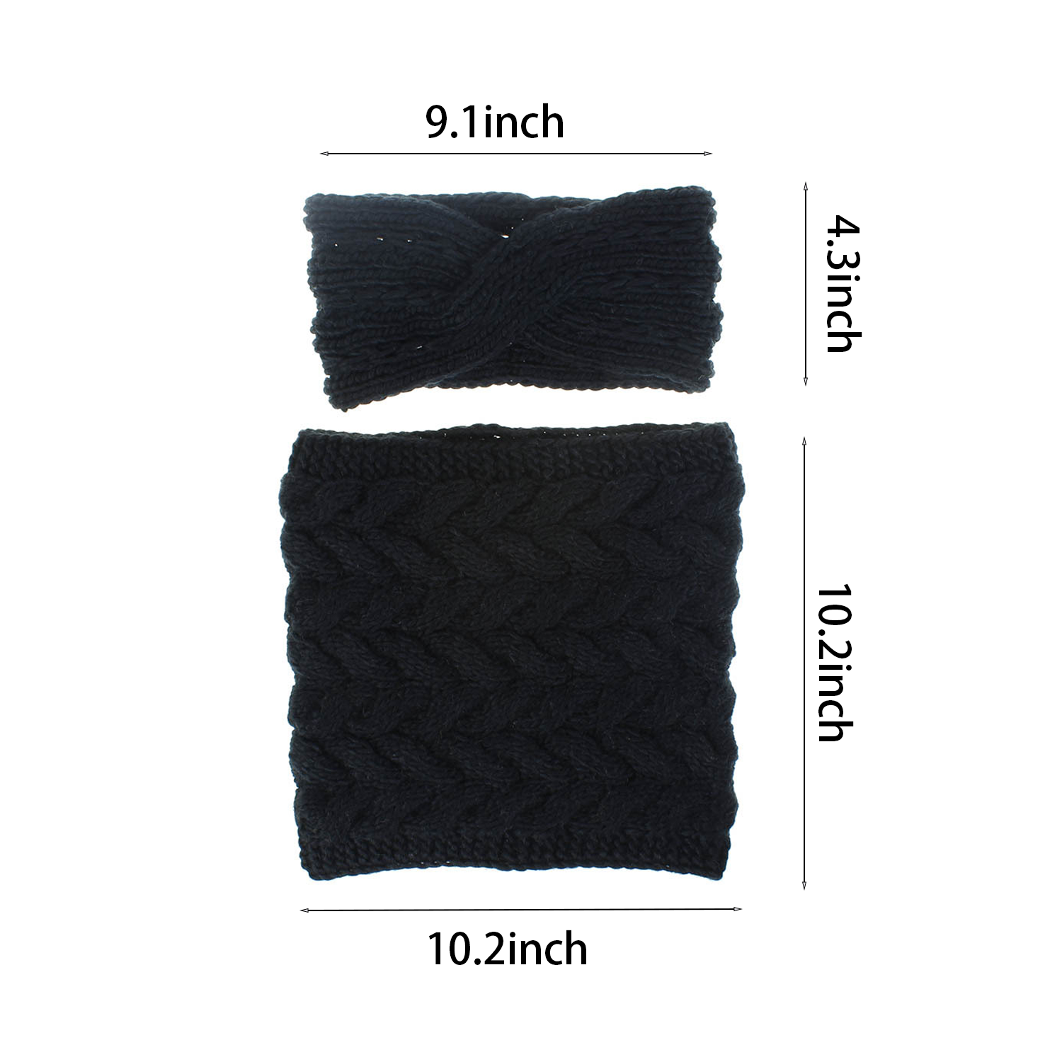 New Headband Scarf Set 4