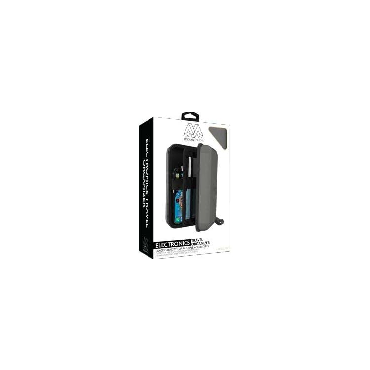 Electronics Travel Case w/ Inner Flap & Divider Heather 2