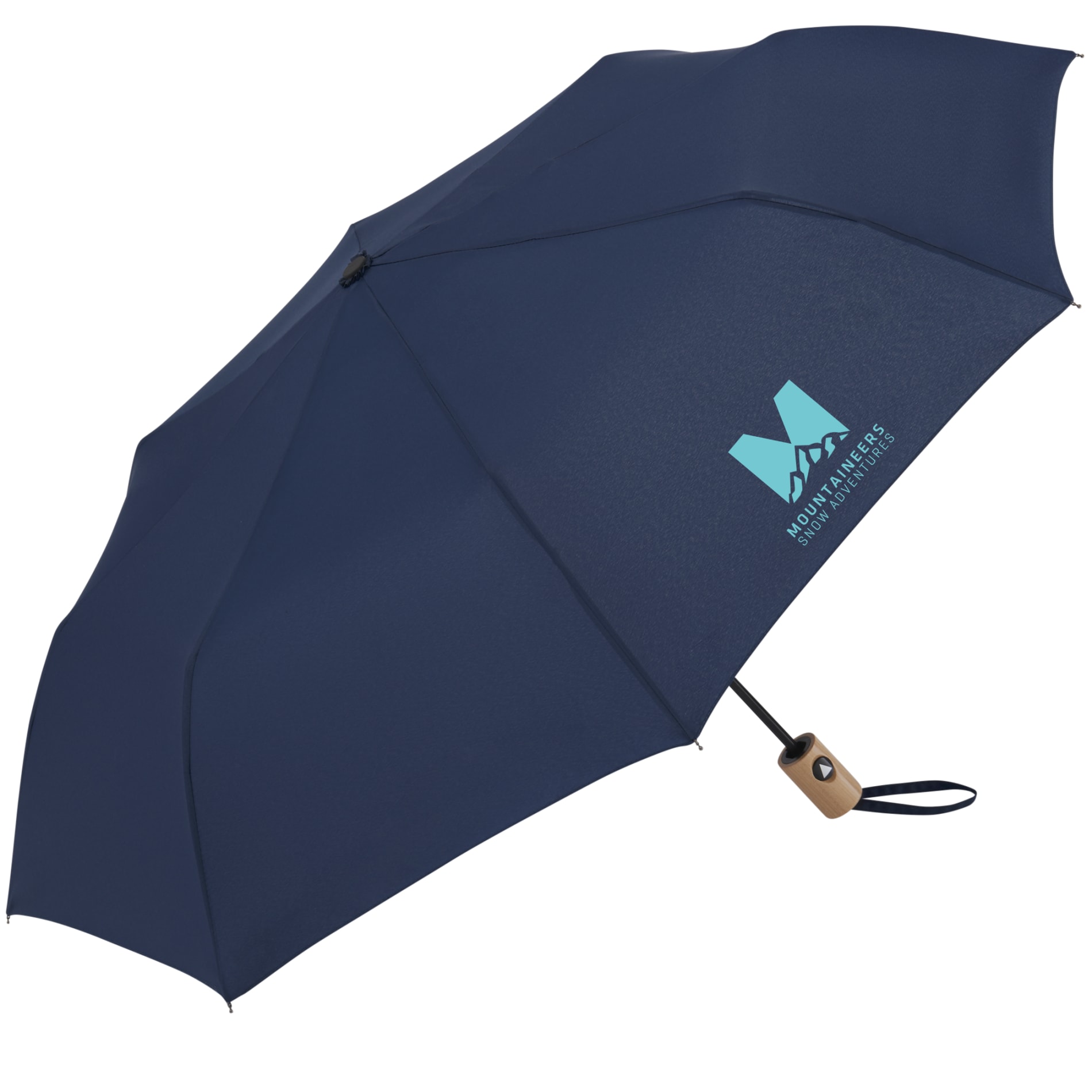 42" Recycled Folding Auto Open Umbrella 438