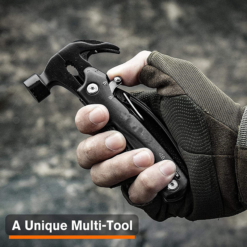 12 in 1 Mini Hammer Multitool for Emergency Survival 5
