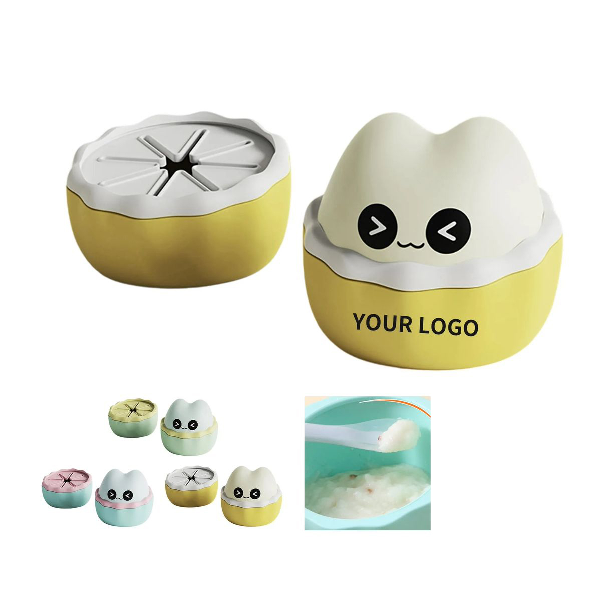 Microwave Safe Silicone Snack Holder 2