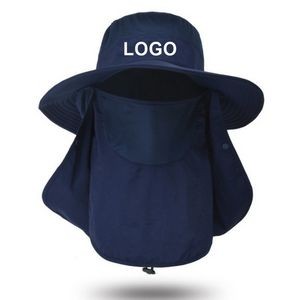 Sun Protection Wide Brim Bucket Hat 6