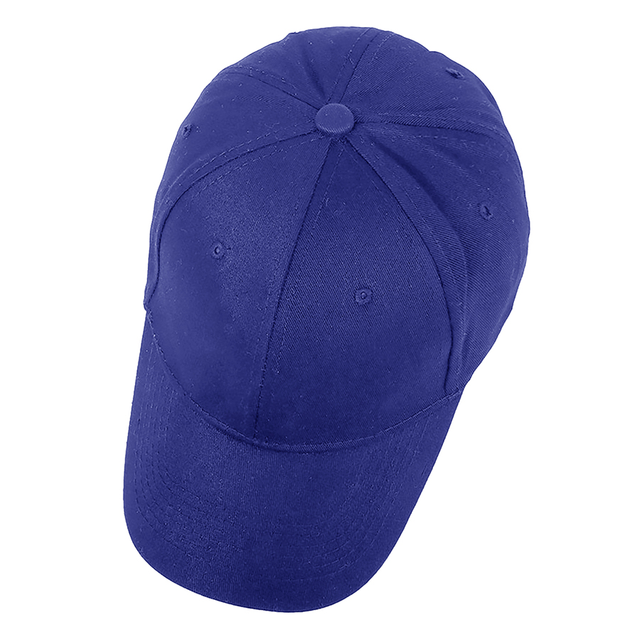 Stock Solid Color Cotton 6-Panel Baseball Cap w/ D-Ring 7