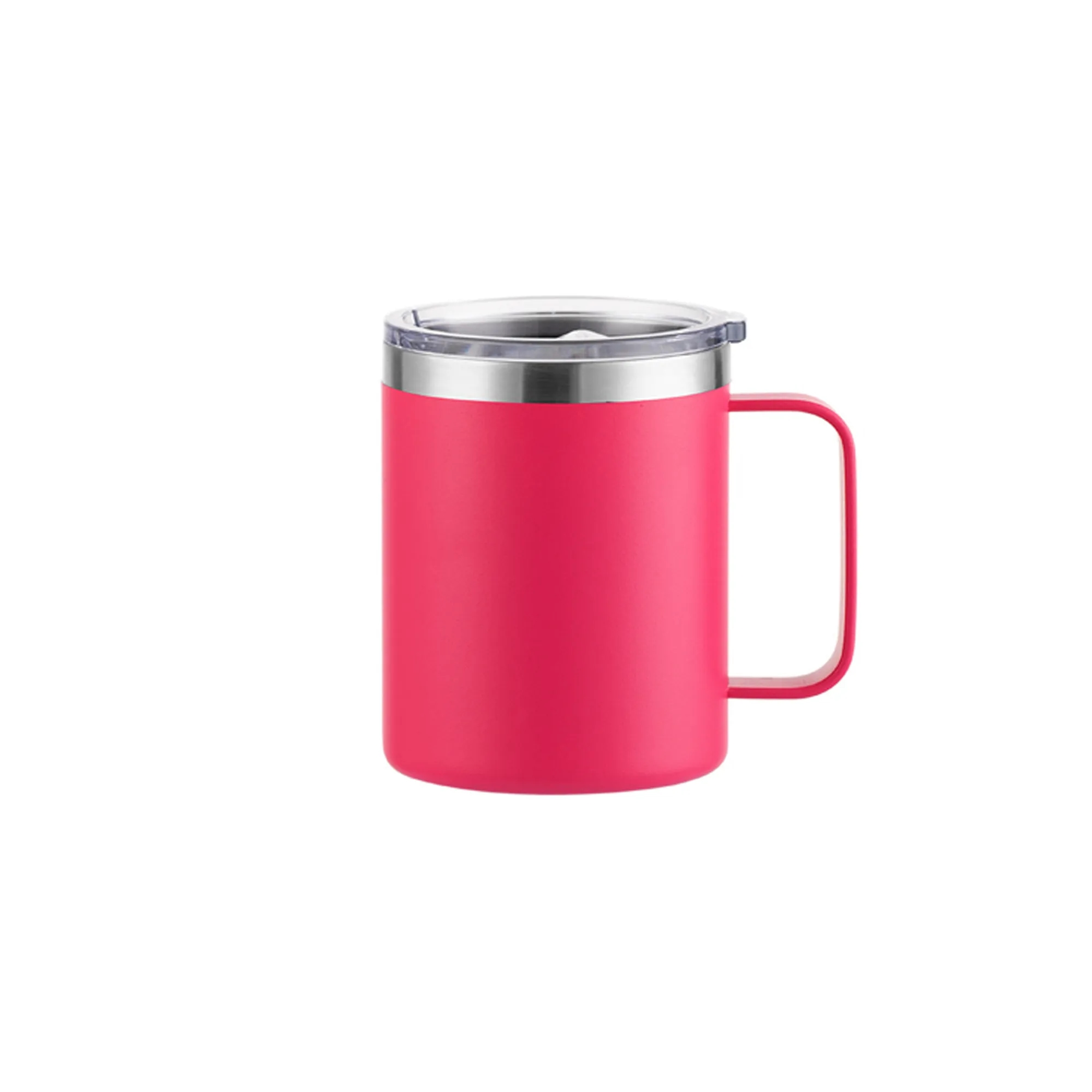 12oz Stainless Steel Insulated Coffee Mug with Handle 8