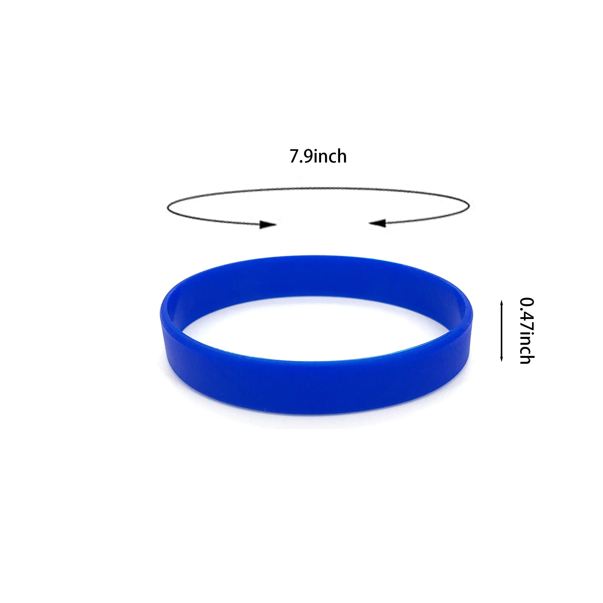 Silicone Wristband MOQ 100 pcs 2