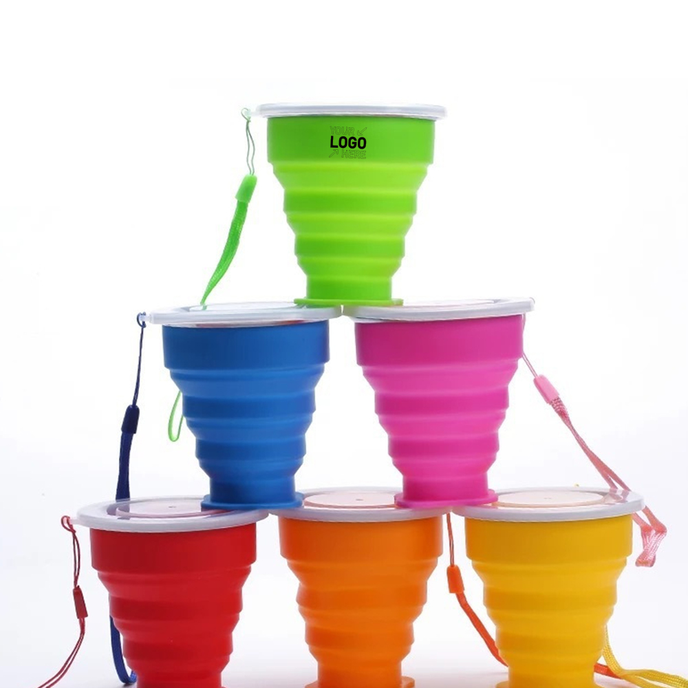 Silicone folding cup