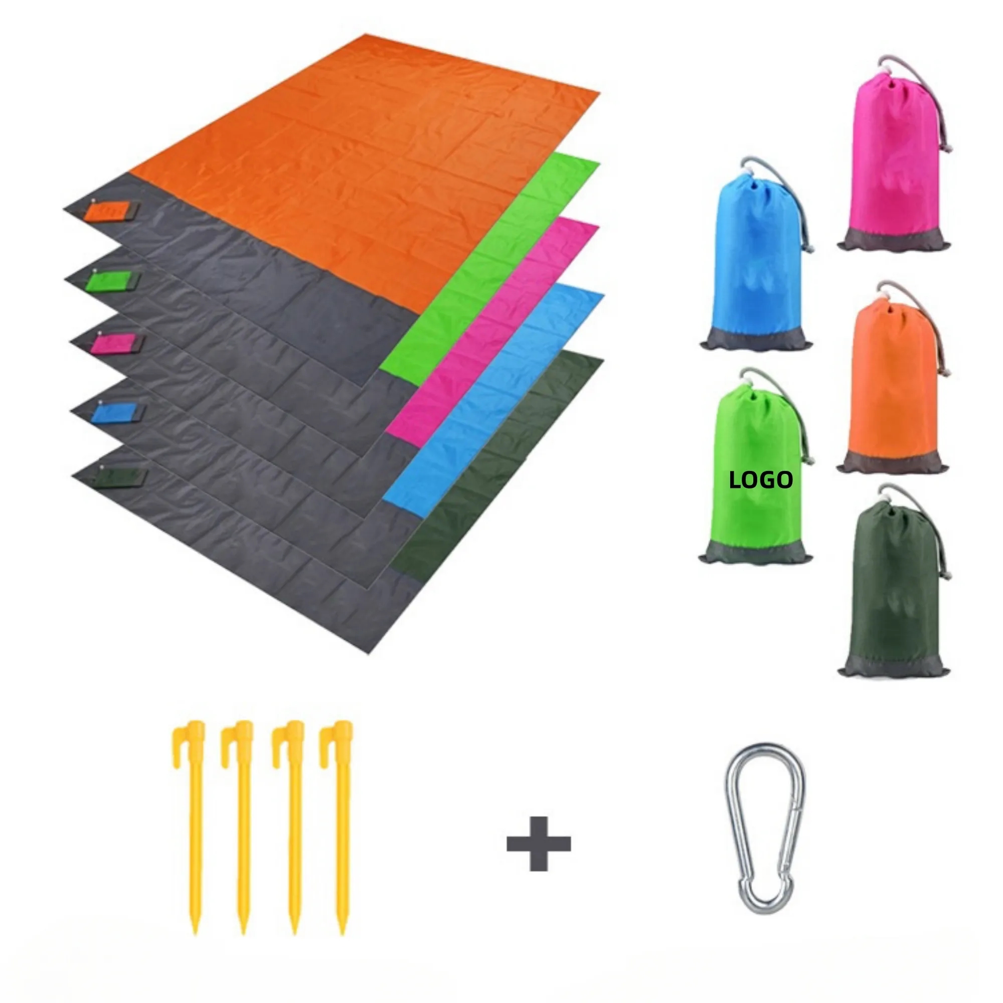 MOQ20 Lightweight Large Beach Blanket 4