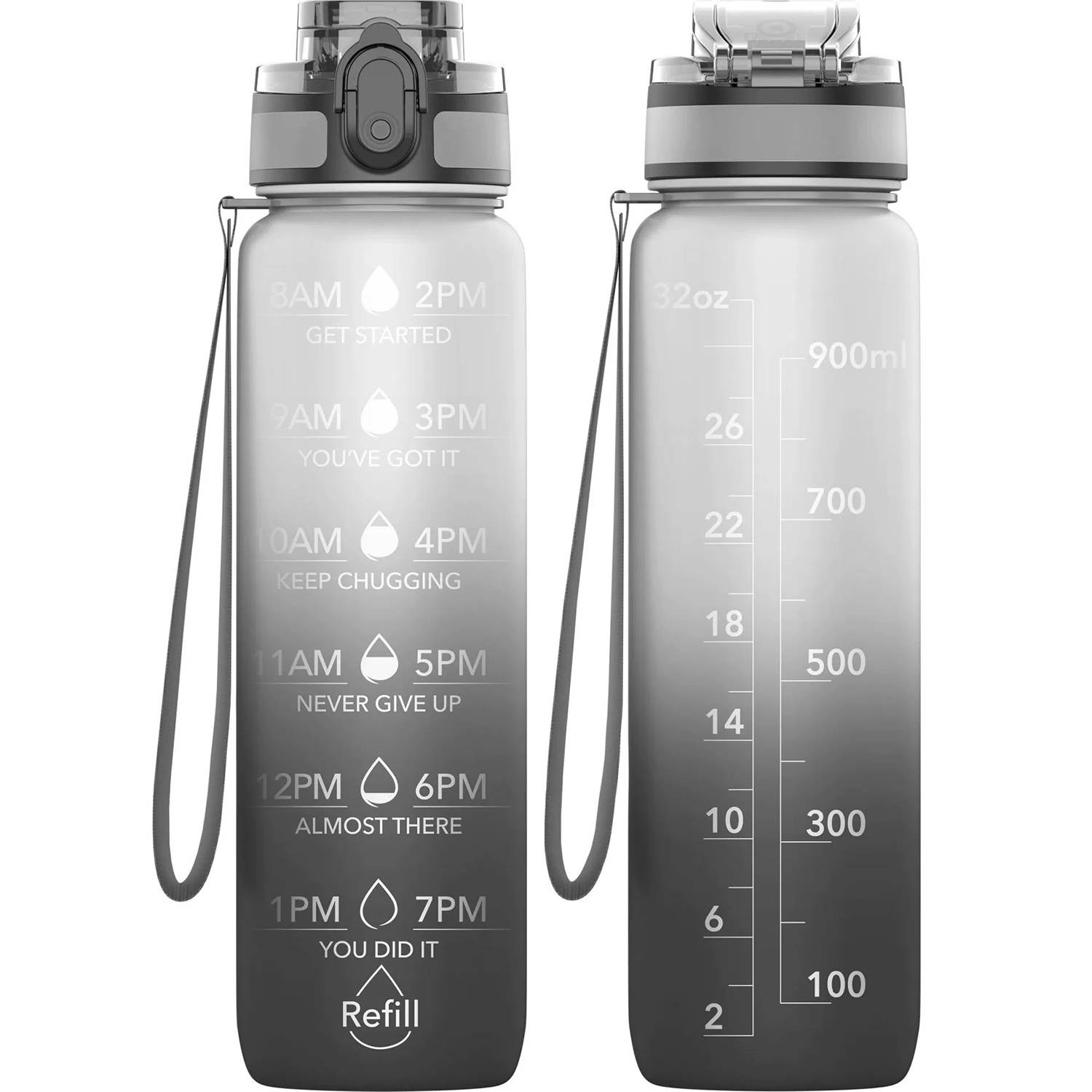 32oz BPA-Free Leakproof Water Bottle w/Gradient Color Design 11