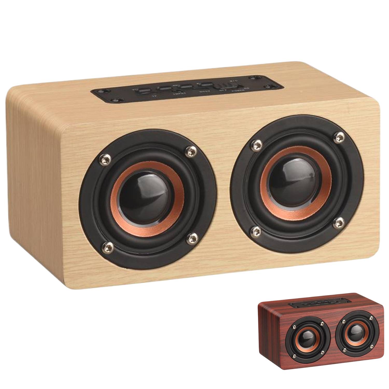 Wooden Portable Bluetooth Speaker 6