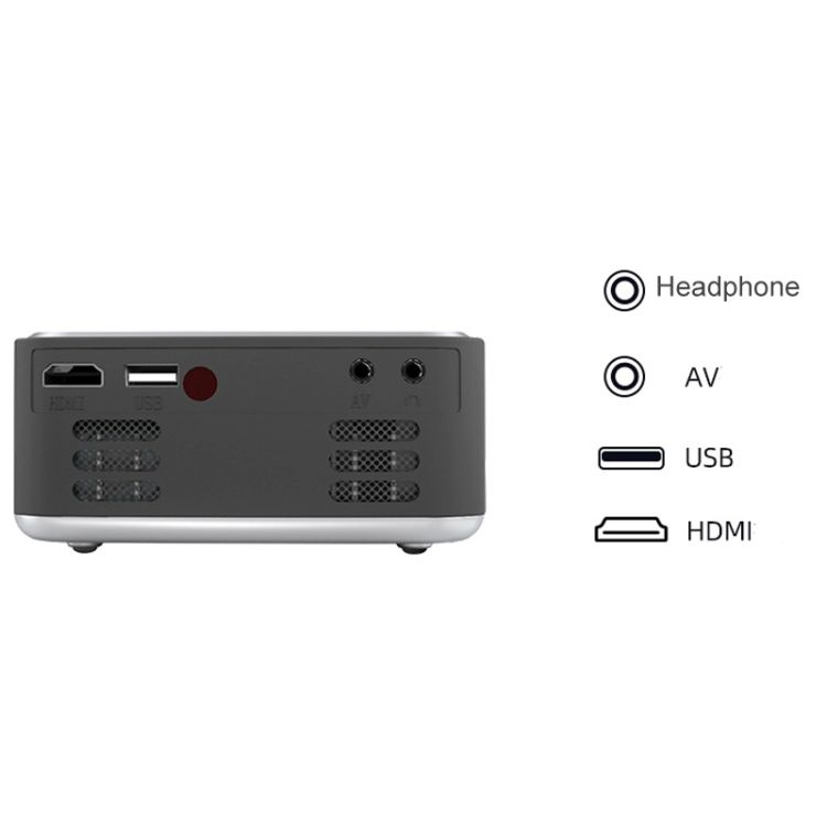 HD Portable Mini Projector for Home Use 3