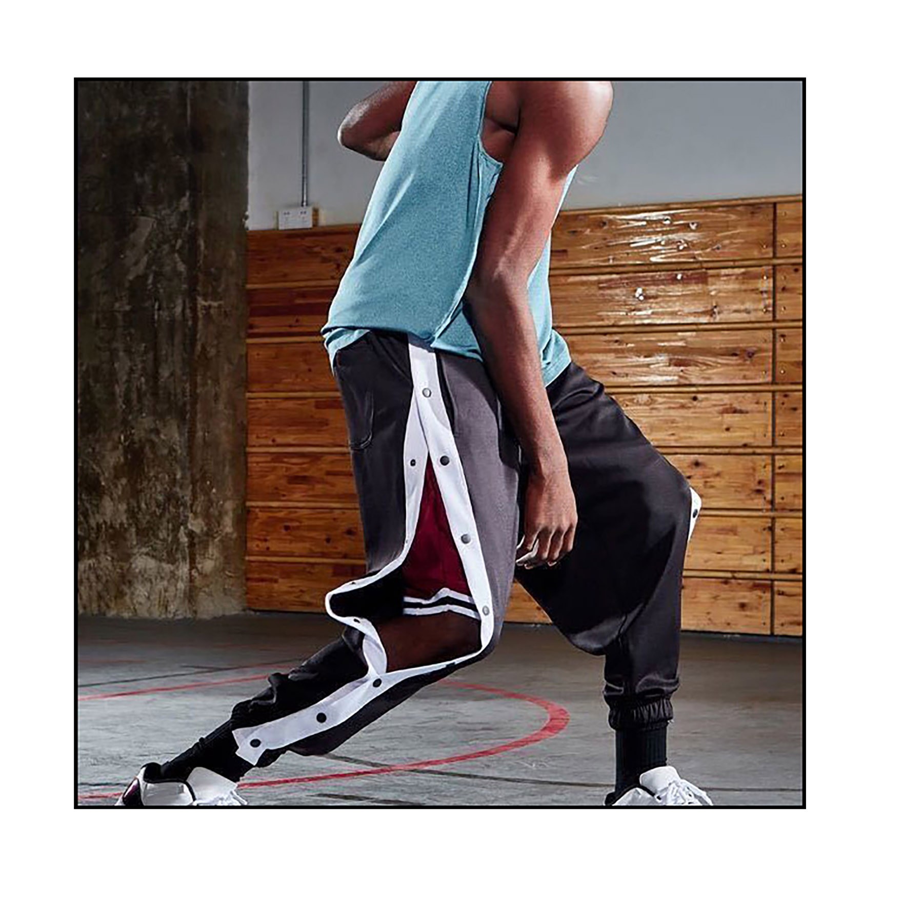 Tear Away Snap Button Sport Pant 7