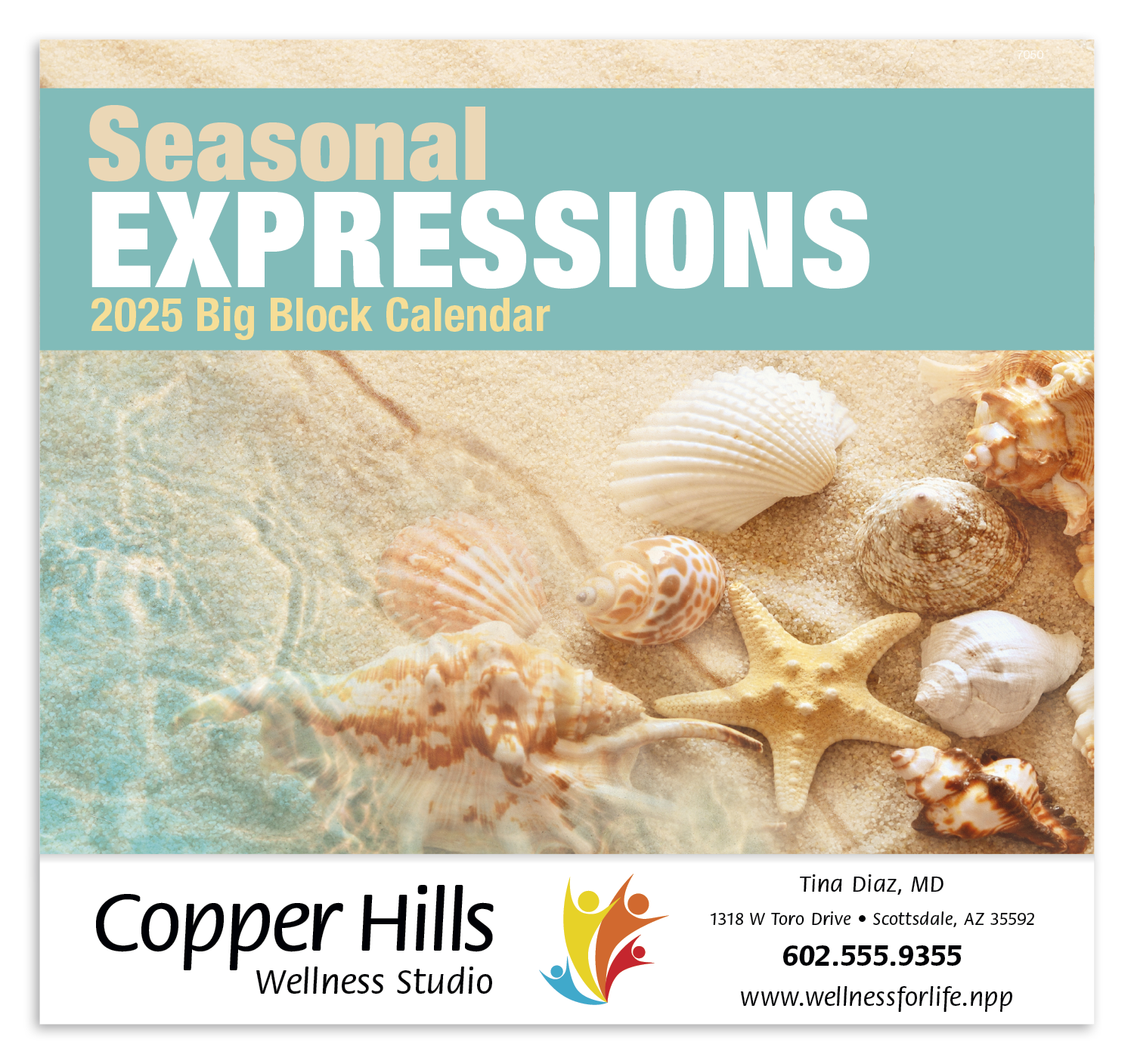 Good Value™ Seasonal Expressions Big Block - Stapled Calendar 3