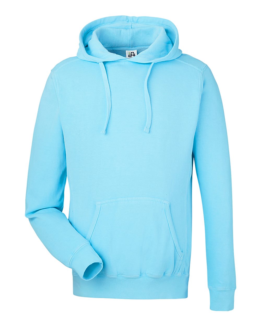 Unisex Pigment-Dyed Fleece Hooded Sweatshirt - 8730 23