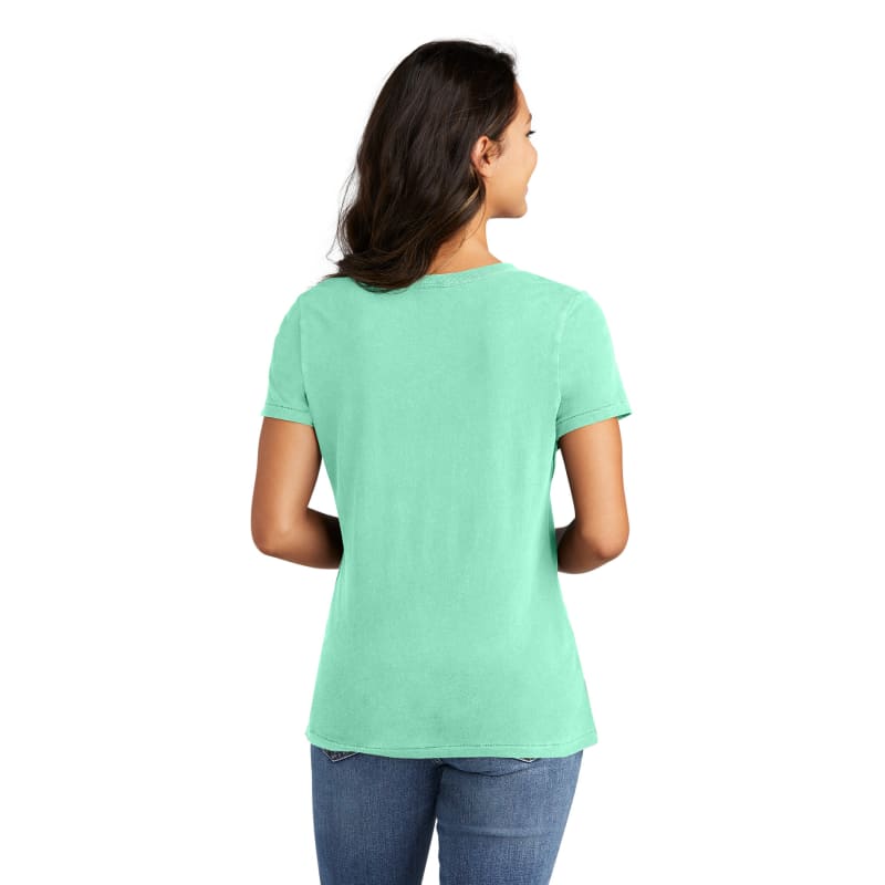 Port & Company Women's Beach Wash Garment-Dyed V-Neck Tee 36