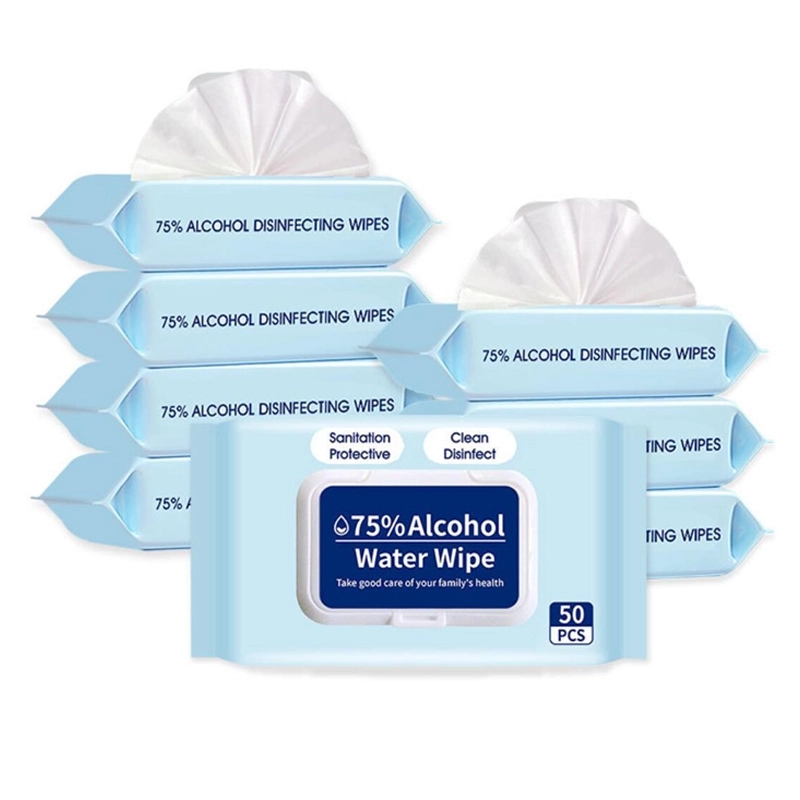 50PCS Disinfectant Alcohol Wipes 2