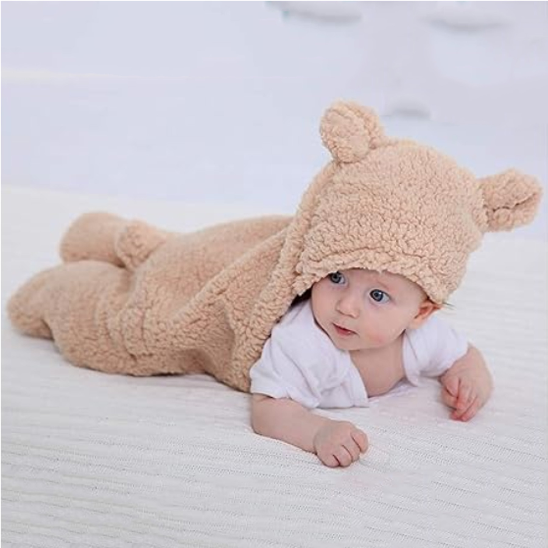 Newborn Insulated Split Leg Sleeping Bag 5