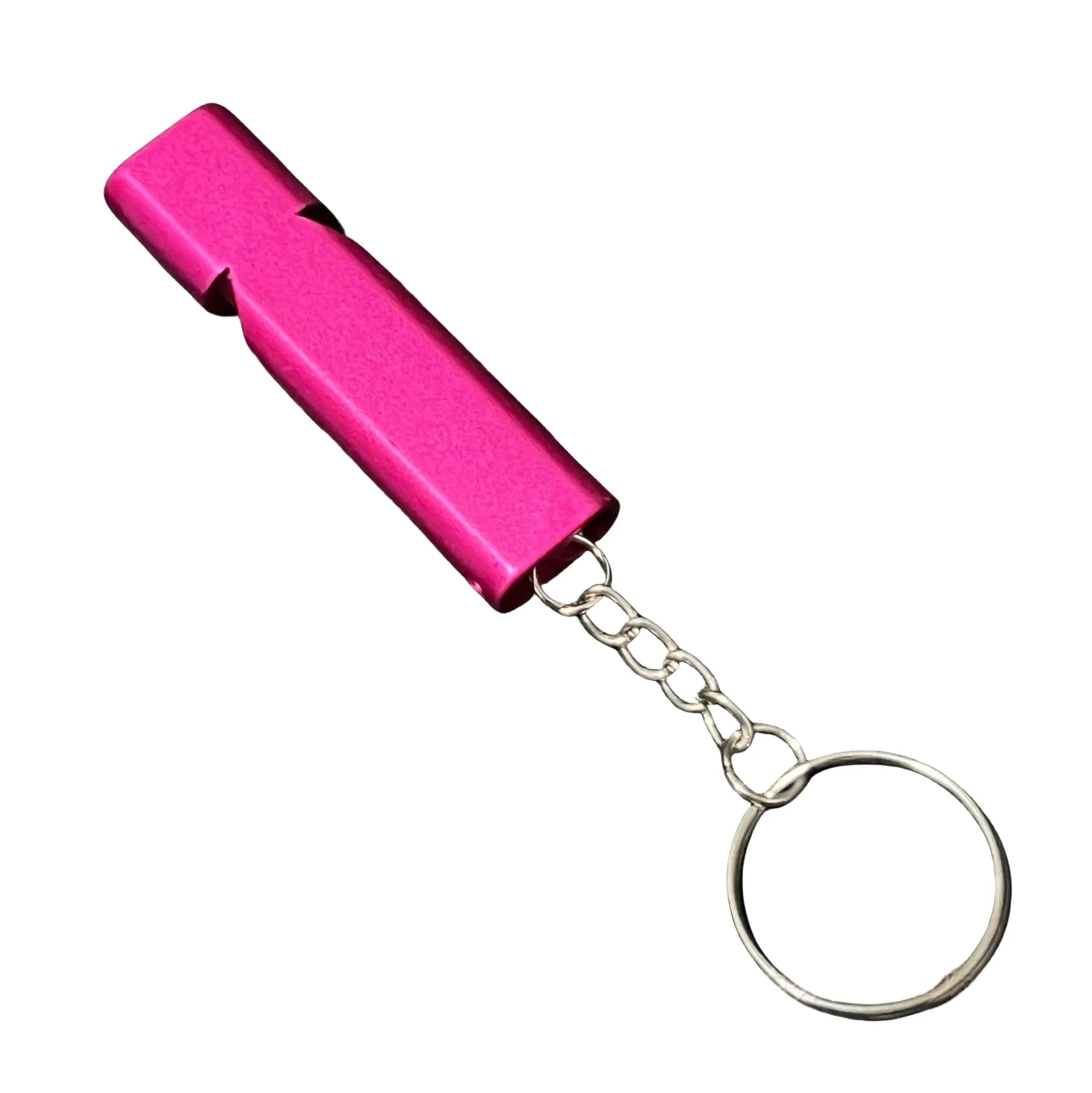 Dual-tube Outdoor Whistle With Keychain 6