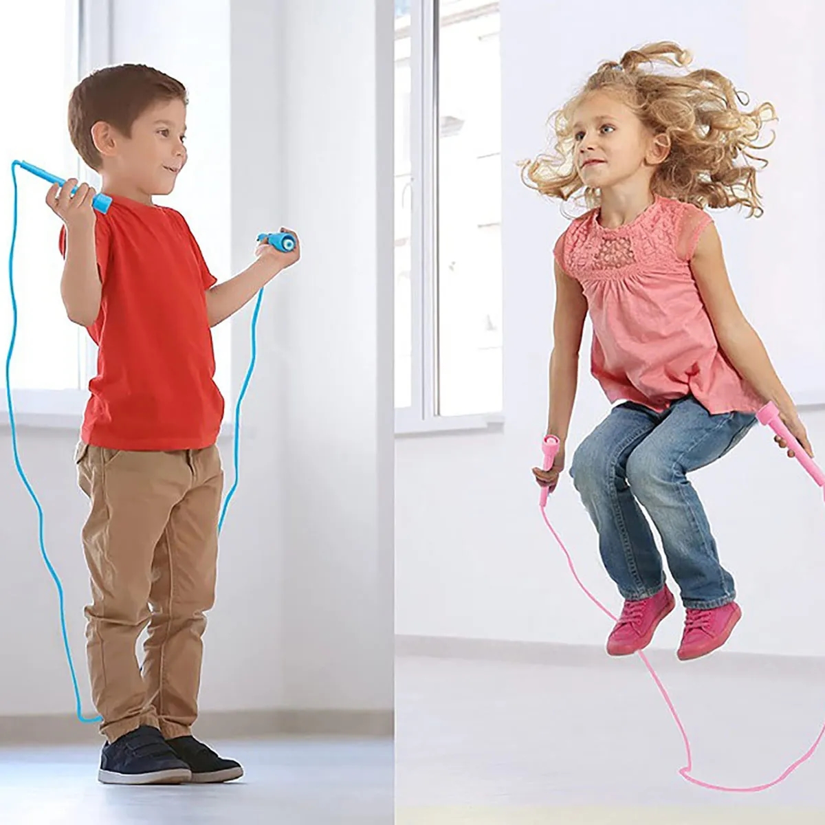 Adjustable Lightweight Fitness Skipping Jump Rope 7