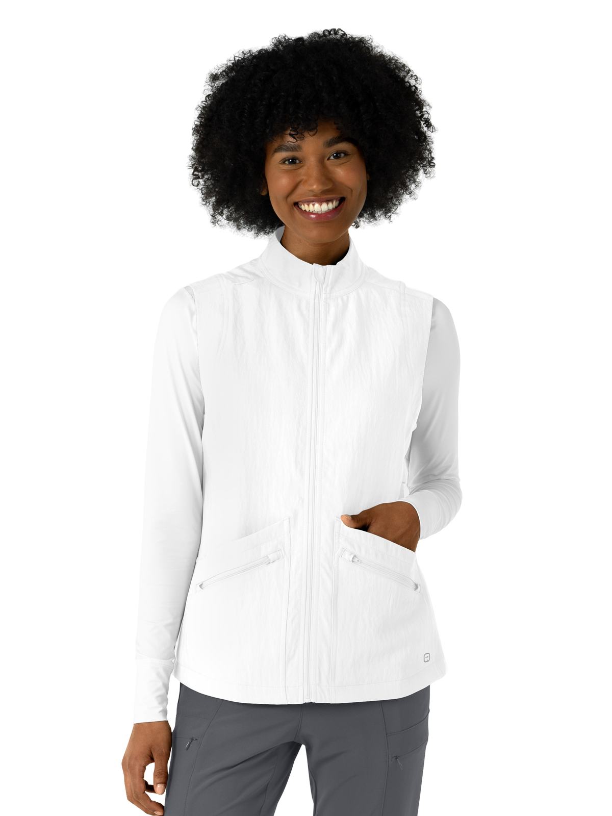 Wink Layers - Women's Everything Everywhere Scrub Vest 4