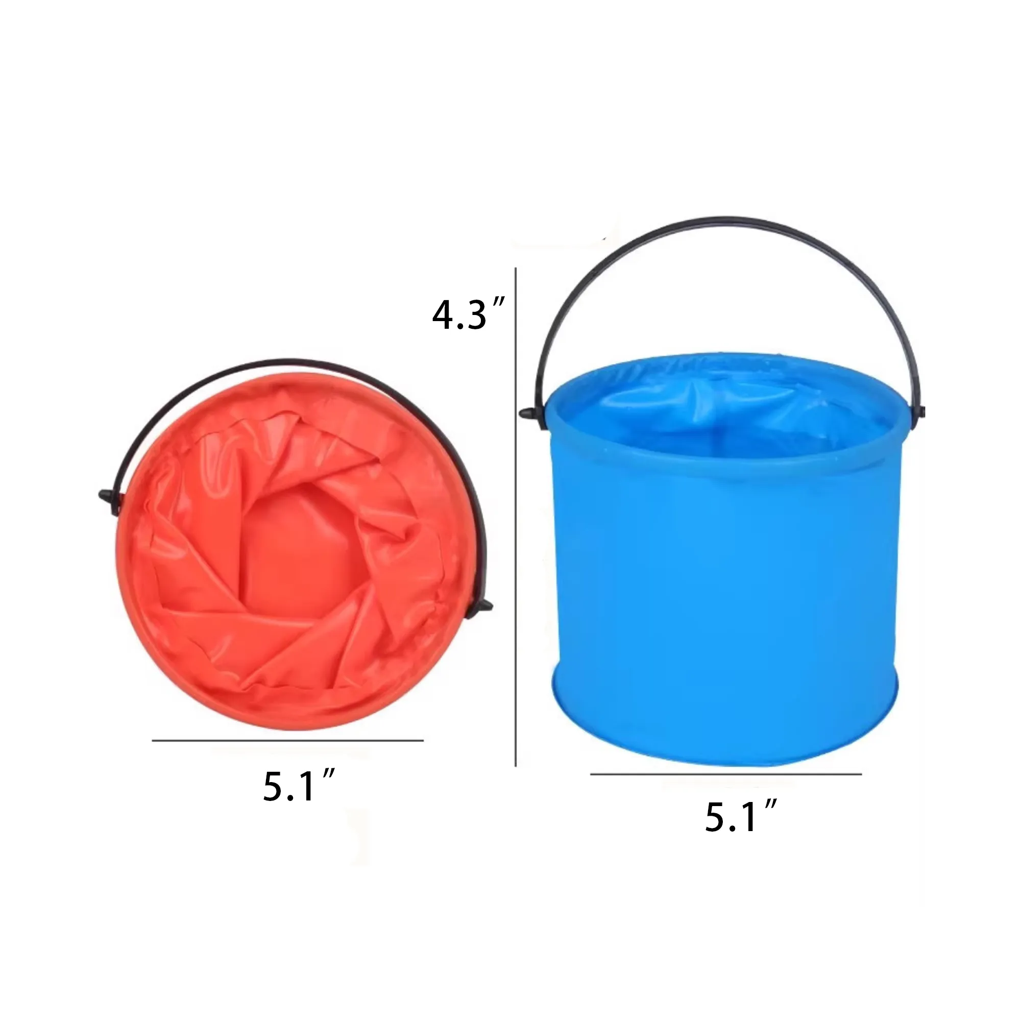 Portable Outdoor Folding Bucket For Household 3