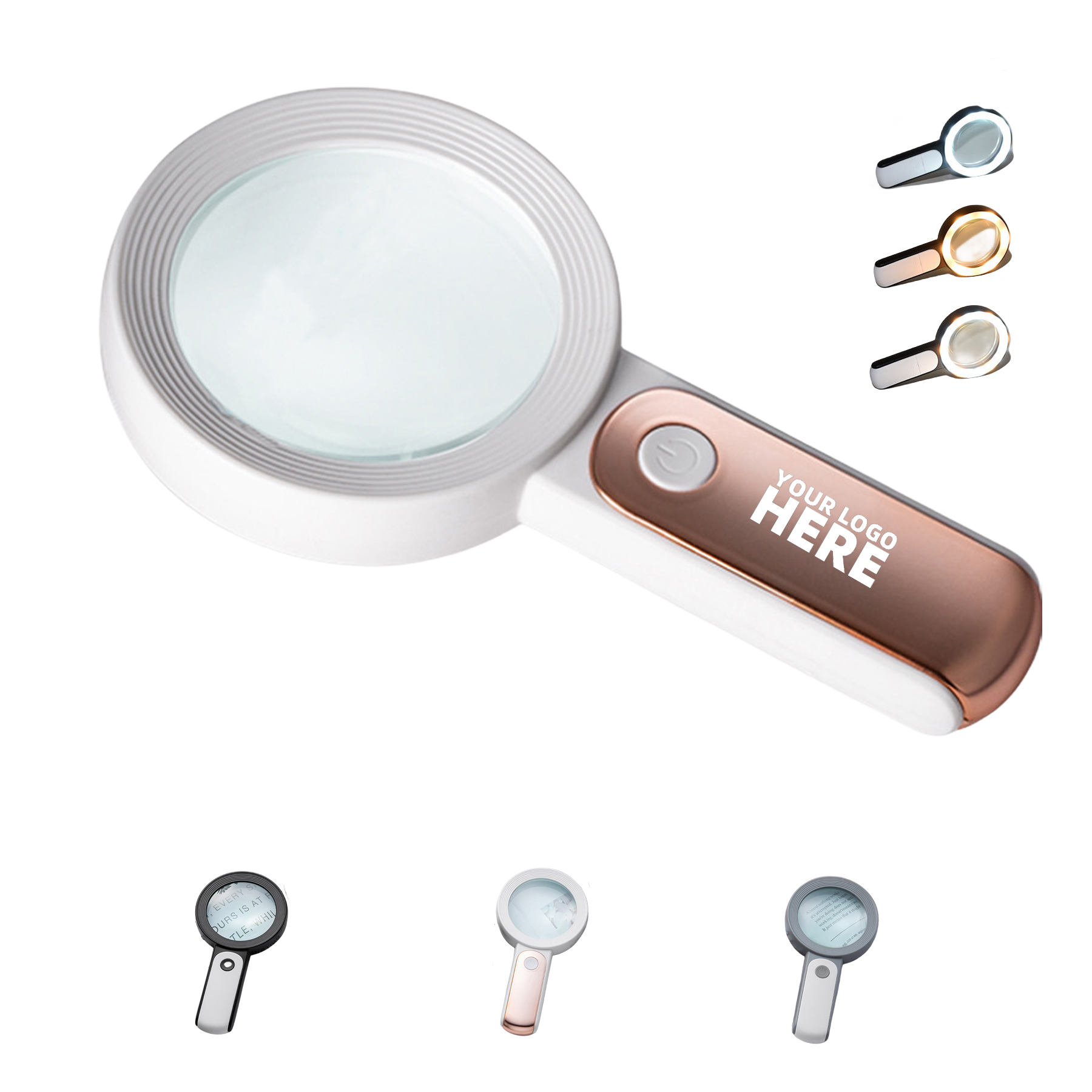 Magnifying Glass with Light 2