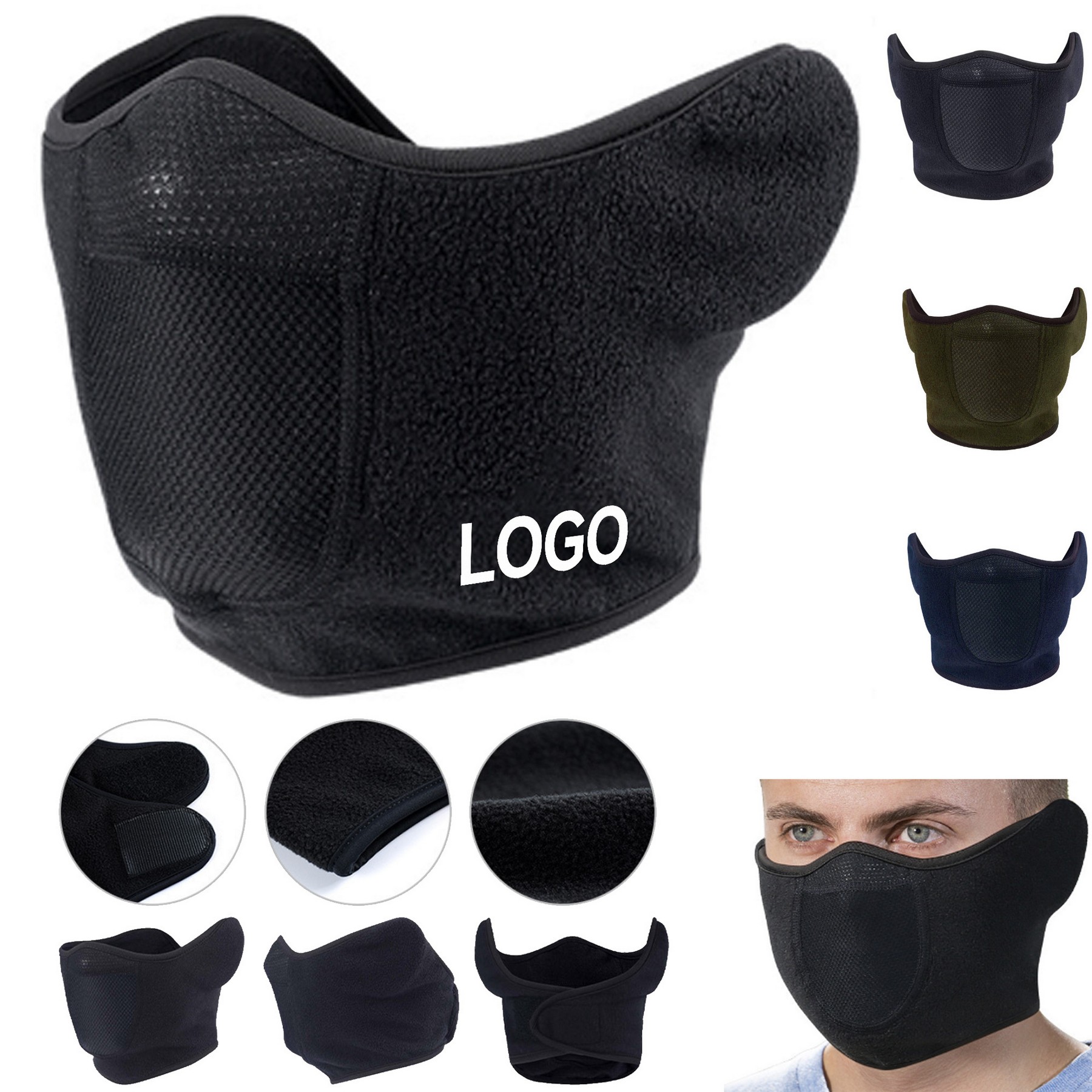 Ear Protection Mask 2-In-1 1
