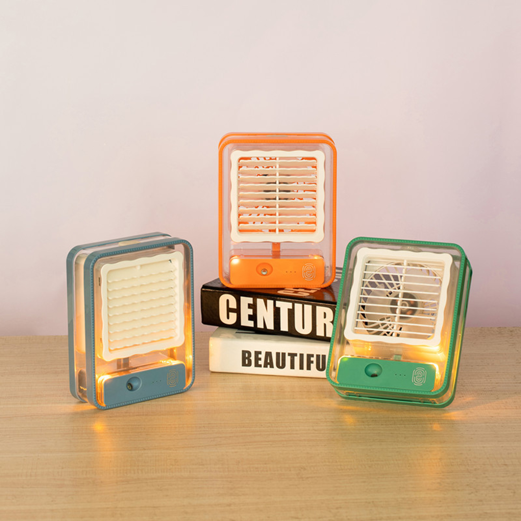 4 In 1 Mini Air Conditioner Fan With Night Light 2