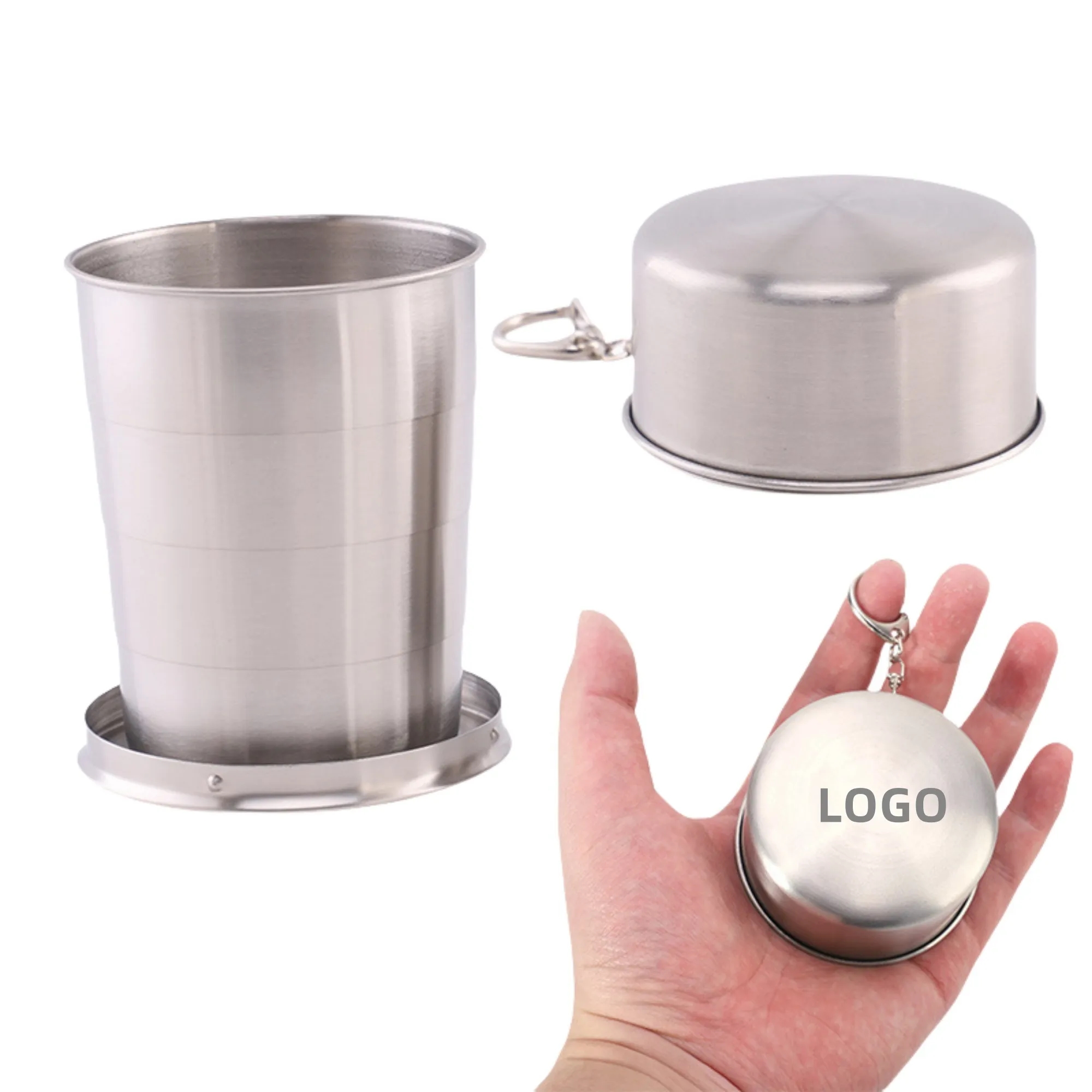 Collapsible 9OZ 304 Stainless Steel Cup 2