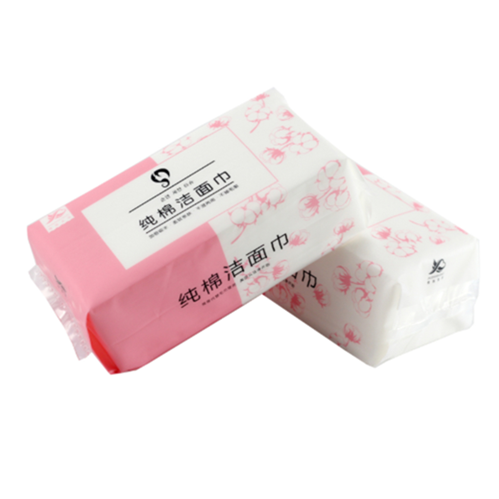 Cotton Face Clean Paper Towel Facial Wipe Tissue 2