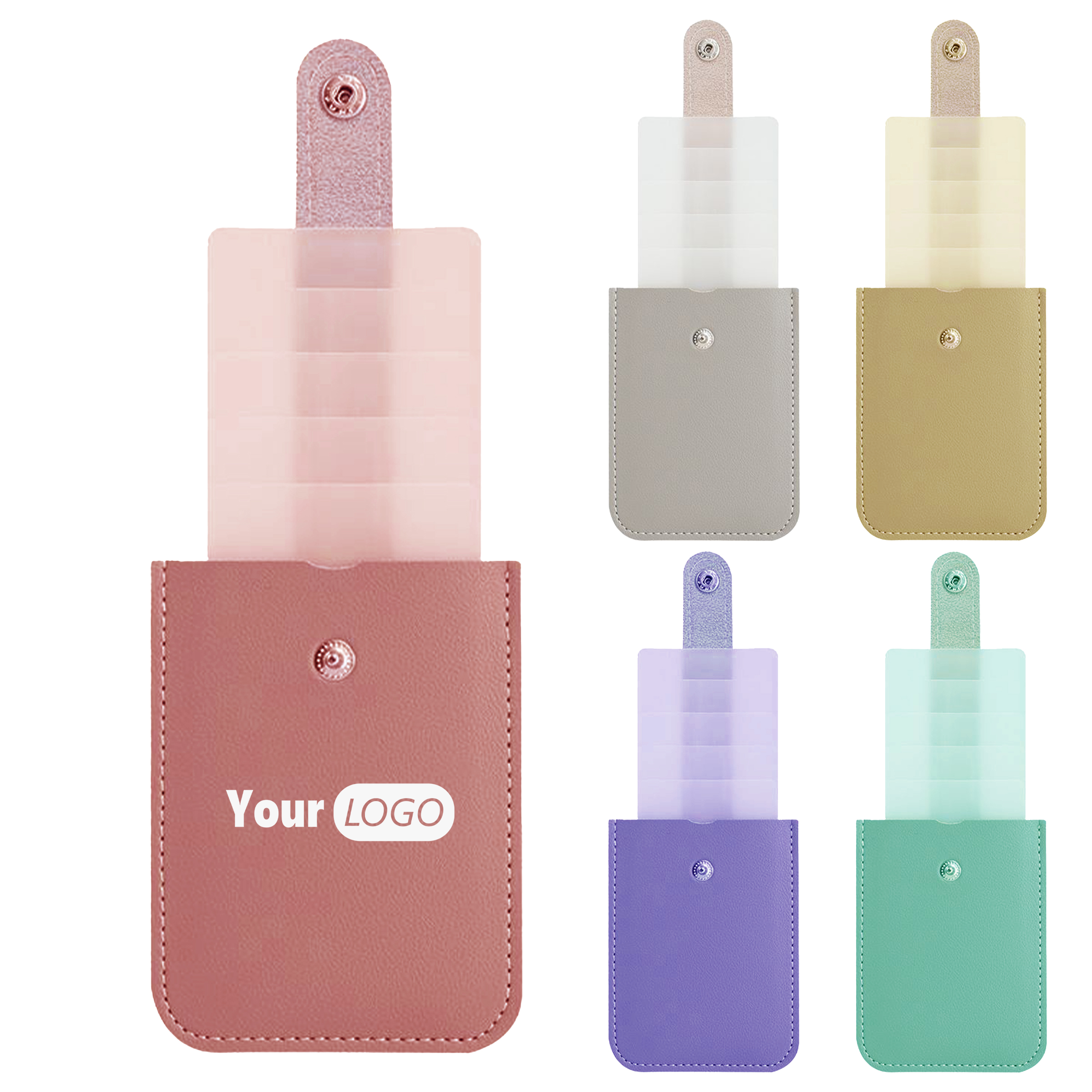 Polyurethane Custom Pull-Out Multi-Card Holder 3