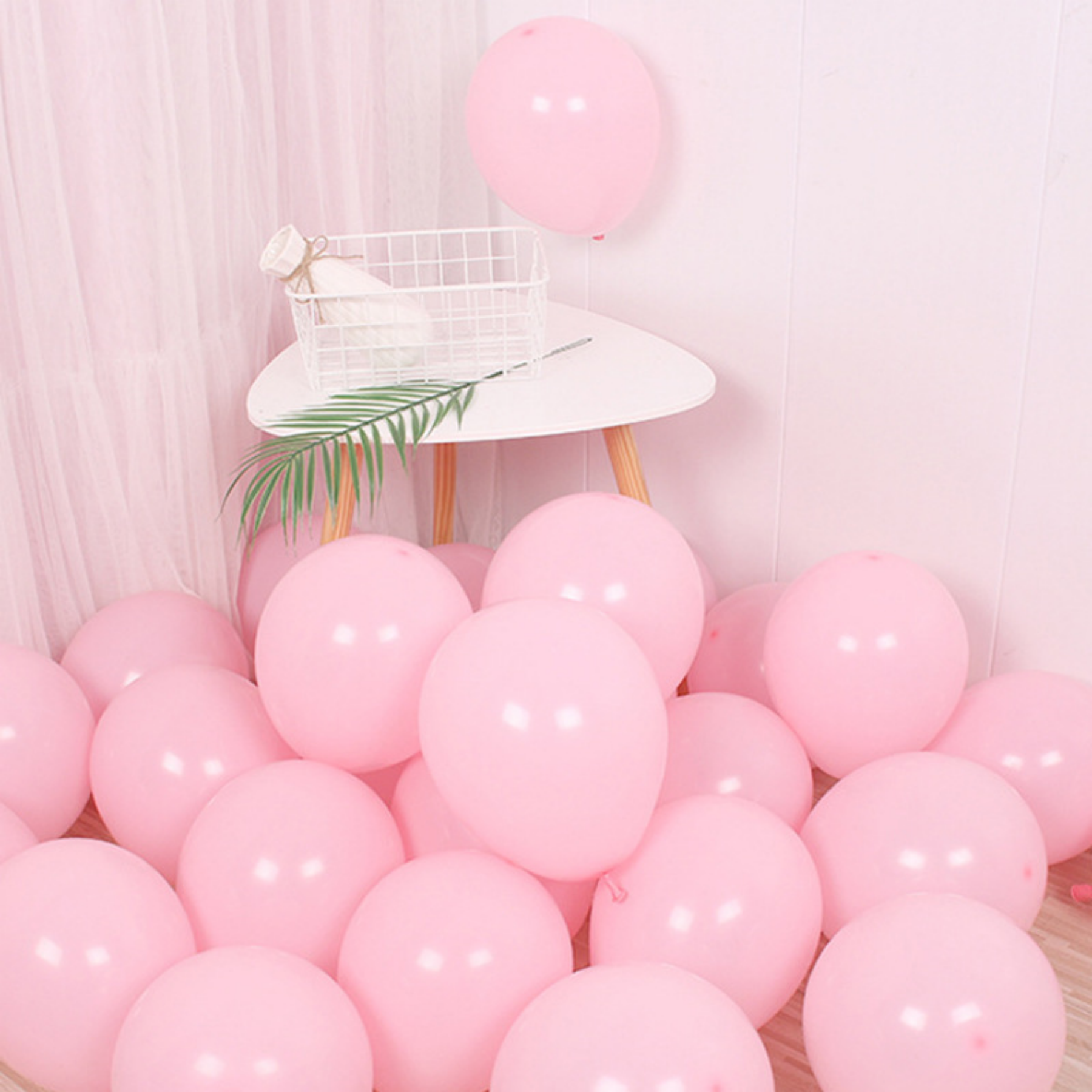 Pastel Colorful Latex Party Balloons 100 Pack 10 Inches 3