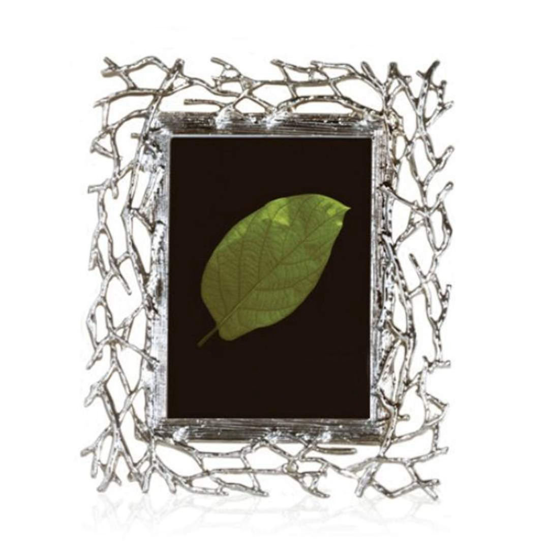 Twig Picture Frame - Antique Silver 3