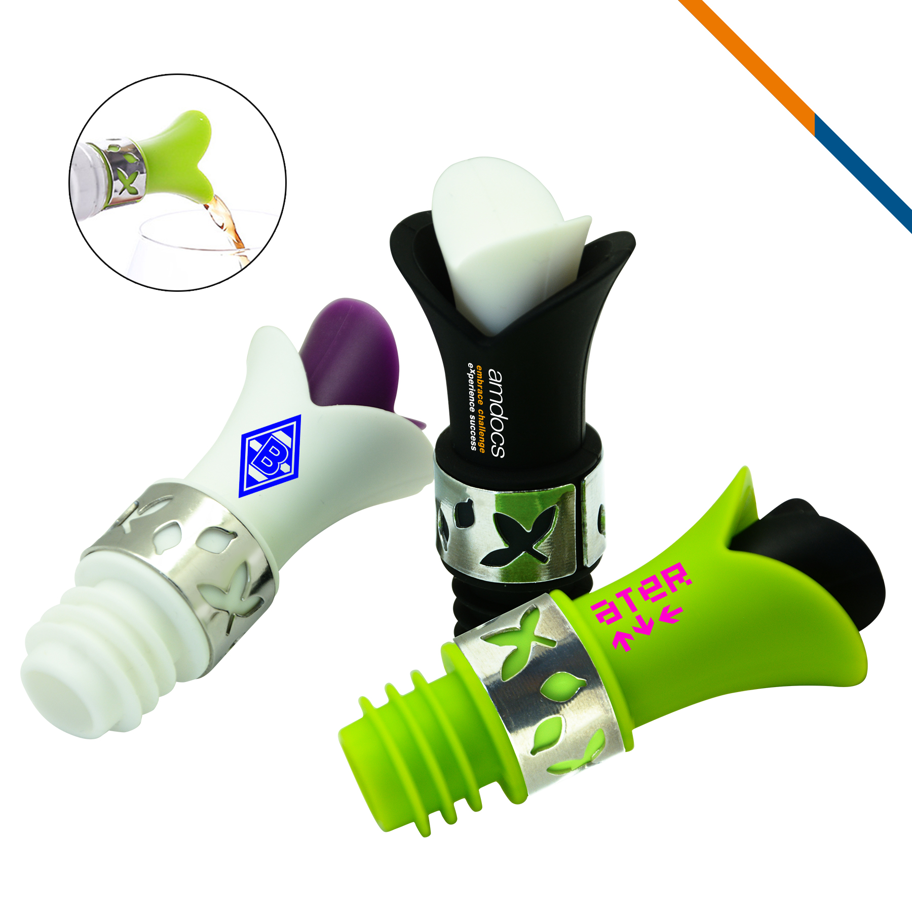 Carve Wine Stopper 6