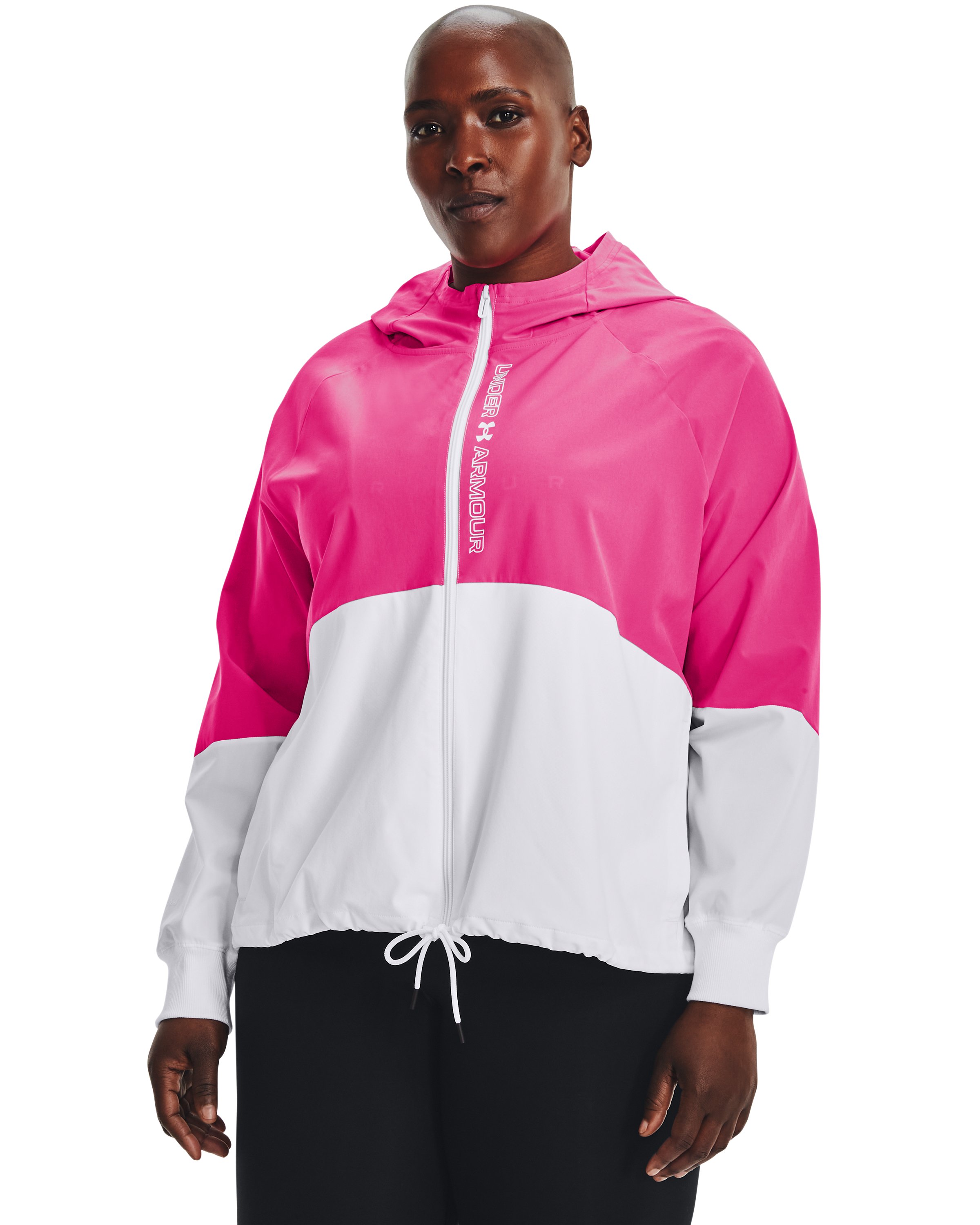 UA Woven Women's Full-Zip Jacket 3