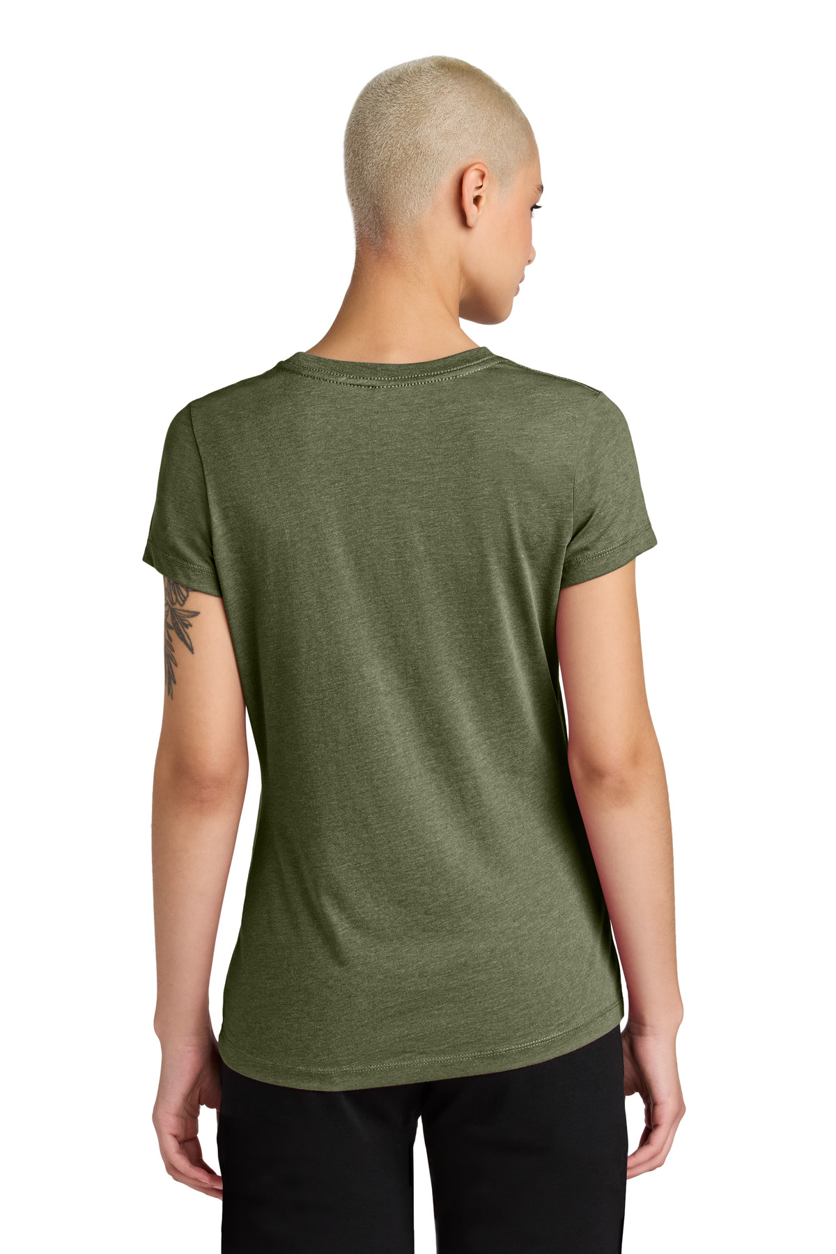 District Women's Perfect Weight CVC Tee DT188 80